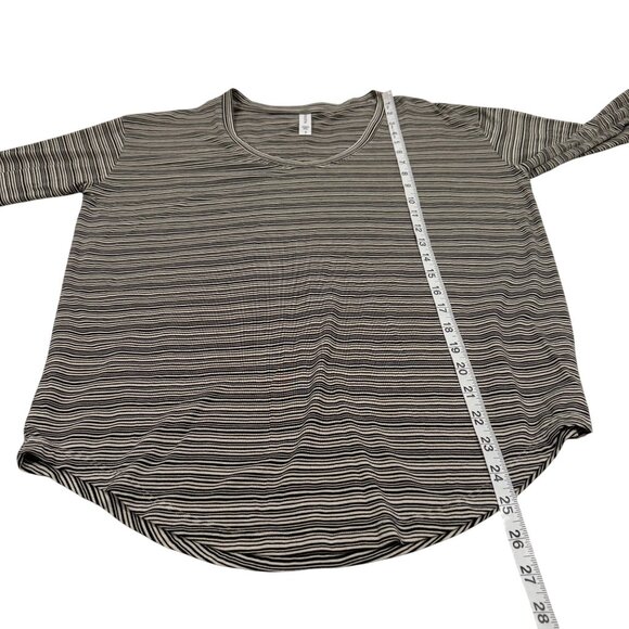 Athleta Cloudlight Stratus Striped Top Size S - Picture 6 of 6